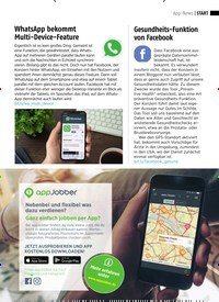 Titelbild der Ausgabe 1/2020 von Gesundheits-Funktion von Facebook. Zeitschriften als Abo oder epaper bei United Kiosk online kaufen.