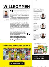 Titelbild der Ausgabe 9/2019 von WILLKOMMEN. Zeitschriften als Abo oder epaper bei United Kiosk online kaufen.