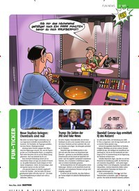 Titelbild der Ausgabe 7/2020 von Fun News: FUN-TICKER. Zeitschriften als Abo oder epaper bei United Kiosk online kaufen.