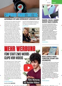 Titelbild der Ausgabe 5/2022 von EMPORIA SMARTWATCH: GEMEINSAM MIT ANIO ENTWICKELTE SENIOREN-UHR. Zeitschriften als Abo oder epaper bei United Kiosk online kaufen.