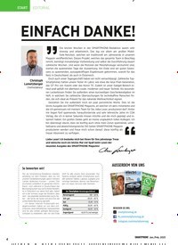 Titelbild der Ausgabe 6/2022 von EINFACH DANKE!. Zeitschriften als Abo oder epaper bei United Kiosk online kaufen.