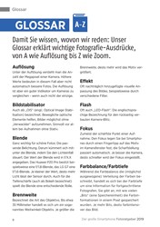 Titelbild der Ausgabe 1/2019 von GLOSSAR A-Z. Zeitschriften als Abo oder epaper bei United Kiosk online kaufen.