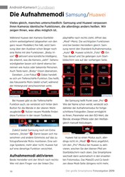 Titelbild der Ausgabe 1/2019 von Android-Kamera I Grundlagen: Die Aufnahmemodi Samsung / Huawei. Zeitschriften als Abo oder epaper bei United Kiosk online kaufen.