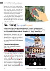Titelbild der Ausgabe 1/2019 von Android-Kamera I Grundlagen: Pro-Modus Samsung / Huawei. Zeitschriften als Abo oder epaper bei United Kiosk online kaufen.