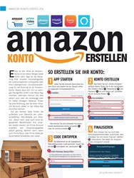 Titelbild der Ausgabe 1/2019 von AMAZON-KONTO ERSTELLEN. Zeitschriften als Abo oder epaper bei United Kiosk online kaufen.