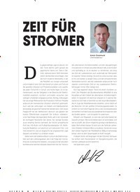 Titelbild der Ausgabe 2/2022 von ZEIT FÜR STROMER. Zeitschriften als Abo oder epaper bei United Kiosk online kaufen.