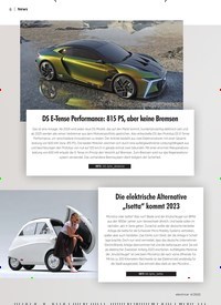 Titelbild der Ausgabe 4/2022 von Die elektrische Alternative „Isetta“ kommt 2023. Zeitschriften als Abo oder epaper bei United Kiosk online kaufen.