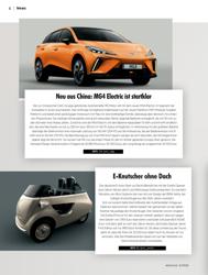Titelbild der Ausgabe 5/2022 von Neu aus China: MG4 Electric ist startklar. Zeitschriften als Abo oder epaper bei United Kiosk online kaufen.