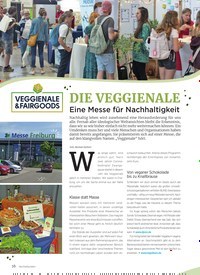 Titelbild der Ausgabe 4/2022 von DIE VEGGIENALE Eine Messe für Nachhaltigkeit. Zeitschriften als Abo oder epaper bei United Kiosk online kaufen.