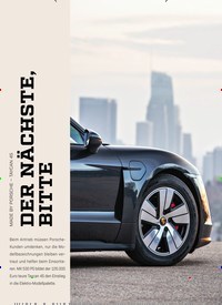 Titelbild der Ausgabe 2/2020 von MADE BY PORSCHE ? TAYCAN 4S: DER NÄCHSTE, BITTE. Zeitschriften als Abo oder epaper bei United Kiosk online kaufen.
