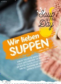 Titelbild der Ausgabe 1/2020 von Wir lieben SUPPEN!. Zeitschriften als Abo oder epaper bei United Kiosk online kaufen.