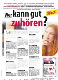 Titelbild der Ausgabe 25/2022 von Wer kann gut zuhören?. Zeitschriften als Abo oder epaper bei United Kiosk online kaufen.