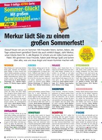 Titelbild der Ausgabe 27/2022 von Merkur lädt Sie zu einem großen Sommerfest!. Zeitschriften als Abo oder epaper bei United Kiosk online kaufen.