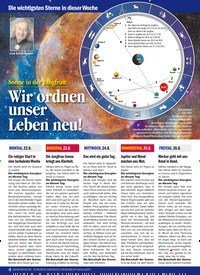 Titelbild der Ausgabe 34/2022 von Sonne in der Jungfrau: Wir ordnen unser Leben neu!. Zeitschriften als Abo oder epaper bei United Kiosk online kaufen.