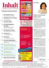Titelbild der Ausgabe 35/2022 von Liebe Leserinnen, liebe Leser. Zeitschriften als Abo oder epaper bei United Kiosk online kaufen.