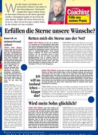 Titelbild der Ausgabe 46/2022 von Erfüllen die Sterne unsere Wünsche?. Zeitschriften als Abo oder epaper bei United Kiosk online kaufen.