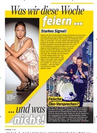 Titelbild der Ausgabe 21/2022 von Was wir diese Woche feiernern …… und was nicht!. Zeitschriften als Abo oder epaper bei United Kiosk online kaufen.