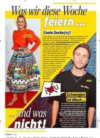 Titelbild der Ausgabe 22/2022 von Was wir diese Woche feiern … … und was nicht!. Zeitschriften als Abo oder epaper bei United Kiosk online kaufen.
