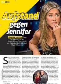 Titelbild der Ausgabe 26/2022 von Aufstand gegen Jennifer. Zeitschriften als Abo oder epaper bei United Kiosk online kaufen.
