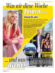 Titelbild der Ausgabe 33/2022 von Was wir diese Woche feiernern …. Zeitschriften als Abo oder epaper bei United Kiosk online kaufen.