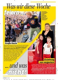 Titelbild der Ausgabe 43/2022 von Was wir diese Woche feiernern… …und was nicht!. Zeitschriften als Abo oder epaper bei United Kiosk online kaufen.