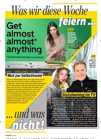 Titelbild der Ausgabe 6/2023 von Was wir diese Woche feiernern … … und was nicht!. Zeitschriften als Abo oder epaper bei United Kiosk online kaufen.