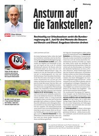 Titelbild der Ausgabe 12/2022 von Ansturm auf die Tankstellen?. Zeitschriften als Abo oder epaper bei United Kiosk online kaufen.