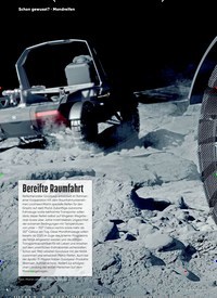 Titelbild der Ausgabe 19/2022 von Bereifte Raumfahrt. Zeitschriften als Abo oder epaper bei United Kiosk online kaufen.