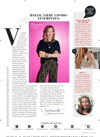 Titelbild der Ausgabe 8/2022 von HALLO, LIEBE COSMO-LESERINNEN,. Zeitschriften als Abo oder epaper bei United Kiosk online kaufen.