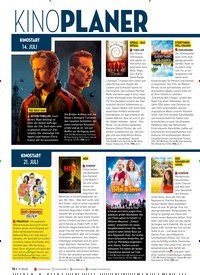 Titelbild der Ausgabe 15/2022 von KINOPLANER. Zeitschriften als Abo oder epaper bei United Kiosk online kaufen.