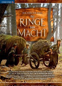 Titelbild der Ausgabe 15/2022 von DER HERR DER RINGE DIE RINGE DER MACHT. Zeitschriften als Abo oder epaper bei United Kiosk online kaufen.