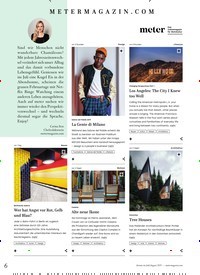 Titelbild der Ausgabe 4/2019 von METERMAGAZIN.COM. Zeitschriften als Abo oder epaper bei United Kiosk online kaufen.