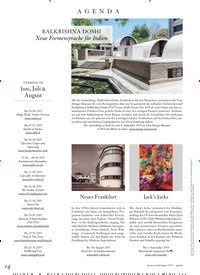 Titelbild der Ausgabe 4/2019 von AGENDA: BALKRISHNA DOSHI Neue Formensprache für Indien. Zeitschriften als Abo oder epaper bei United Kiosk online kaufen.