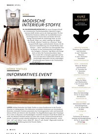 Titelbild der Ausgabe 10/2019 von AKTUELL: KOBE: MODISCHE INTERIEUR-STOFFE. Zeitschriften als Abo oder epaper bei United Kiosk online kaufen.