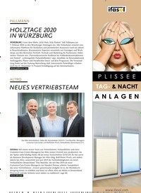 Titelbild der Ausgabe 11/2019 von ALTRO: NEUES VERTRIEBSTEAM. Zeitschriften als Abo oder epaper bei United Kiosk online kaufen.