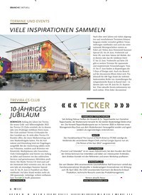 Titelbild der Ausgabe 5/2022 von TICKER. Zeitschriften als Abo oder epaper bei United Kiosk online kaufen.