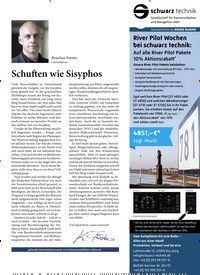 Titelbild der Ausgabe 8/2019 von Schuften wie Sisyphos. Zeitschriften als Abo oder epaper bei United Kiosk online kaufen.