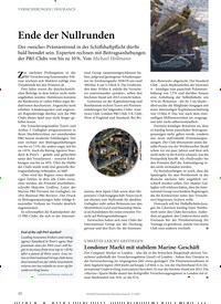 Titelbild der Ausgabe 11/2019 von VERSICHERUNGEN | INSURA NCE: Ende der Nullrunden. Zeitschriften als Abo oder epaper bei United Kiosk online kaufen.