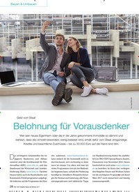 Titelbild der Ausgabe 4/2017 von Geld vom Staat: Belohnung für Vorausdenker. Zeitschriften als Abo oder epaper bei United Kiosk online kaufen.