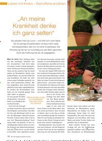 Titelbild der Ausgabe 8/2008 von Betroffene erzählen: „An meine Krankheit denke ich ganz selten“. Zeitschriften als Abo oder epaper bei United Kiosk online kaufen.