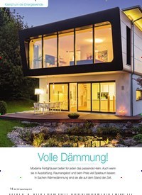 Titelbild der Ausgabe 8/2014 von Volle Dämmung!. Zeitschriften als Abo oder epaper bei United Kiosk online kaufen.