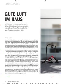 Titelbild der Ausgabe 10/2019 von LÜFTUNGEN: GUTE LUFT IM HAUS. Zeitschriften als Abo oder epaper bei United Kiosk online kaufen.