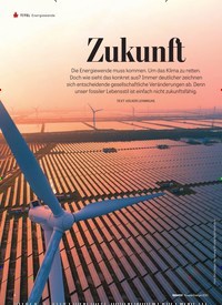 Titelbild der Ausgabe 10/2021 von Zukunft. Zeitschriften als Abo oder epaper bei United Kiosk online kaufen.