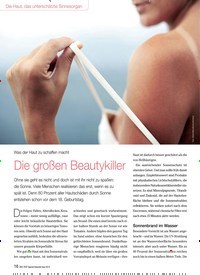 Titelbild der Ausgabe 12/2014 von Was der Haut zu schaffen macht: Die großen Beautykiller. Zeitschriften als Abo oder epaper bei United Kiosk online kaufen.