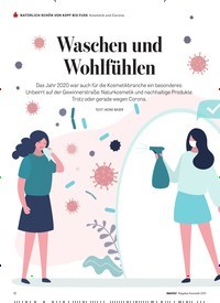 Titelbild der Ausgabe 6/2021 von Waschen und Wohlfühlen. Zeitschriften als Abo oder epaper bei United Kiosk online kaufen.