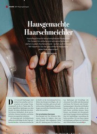 Titelbild der Ausgabe 6/2023 von Hausgemachte Haarschmeichler. Zeitschriften als Abo oder epaper bei United Kiosk online kaufen.