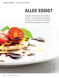 Titelbild der Ausgabe 10/2018 von TEST ACETO BALSAMICO: ALLES ESSIG?. Zeitschriften als Abo oder epaper bei United Kiosk online kaufen.