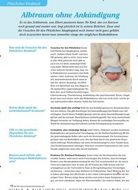 Titelbild der Ausgabe 3/2012 von Plötzlicher Kindstod: Albtraum ohne Ankündigung. Zeitschriften als Abo oder epaper bei United Kiosk online kaufen.