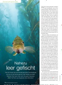 Titelbild der Ausgabe 9/2016 von Meere: Nahezu leer gefischt. Zeitschriften als Abo oder epaper bei United Kiosk online kaufen.