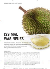 Titelbild der Ausgabe 11/2019 von VEGGIE IM TREND // NEUE VEGANE PRODUKTE: ISS MAL WAS NEUES. Zeitschriften als Abo oder epaper bei United Kiosk online kaufen.